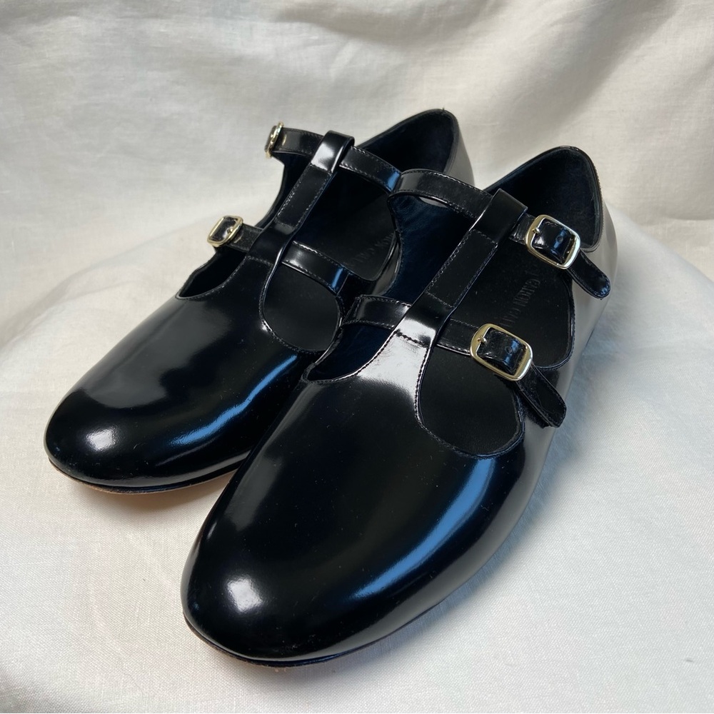 Caron Callahan Alfie Flat In Patent Leather - Picture 2 of 9